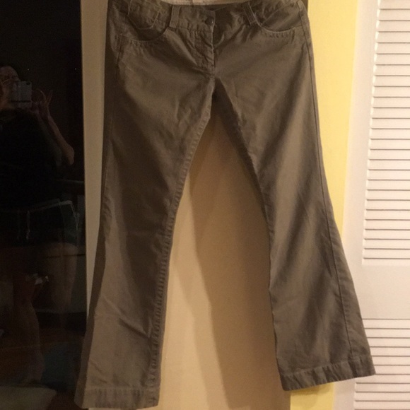 Green(army color khaki) pants size6 - Picture 1 of 3